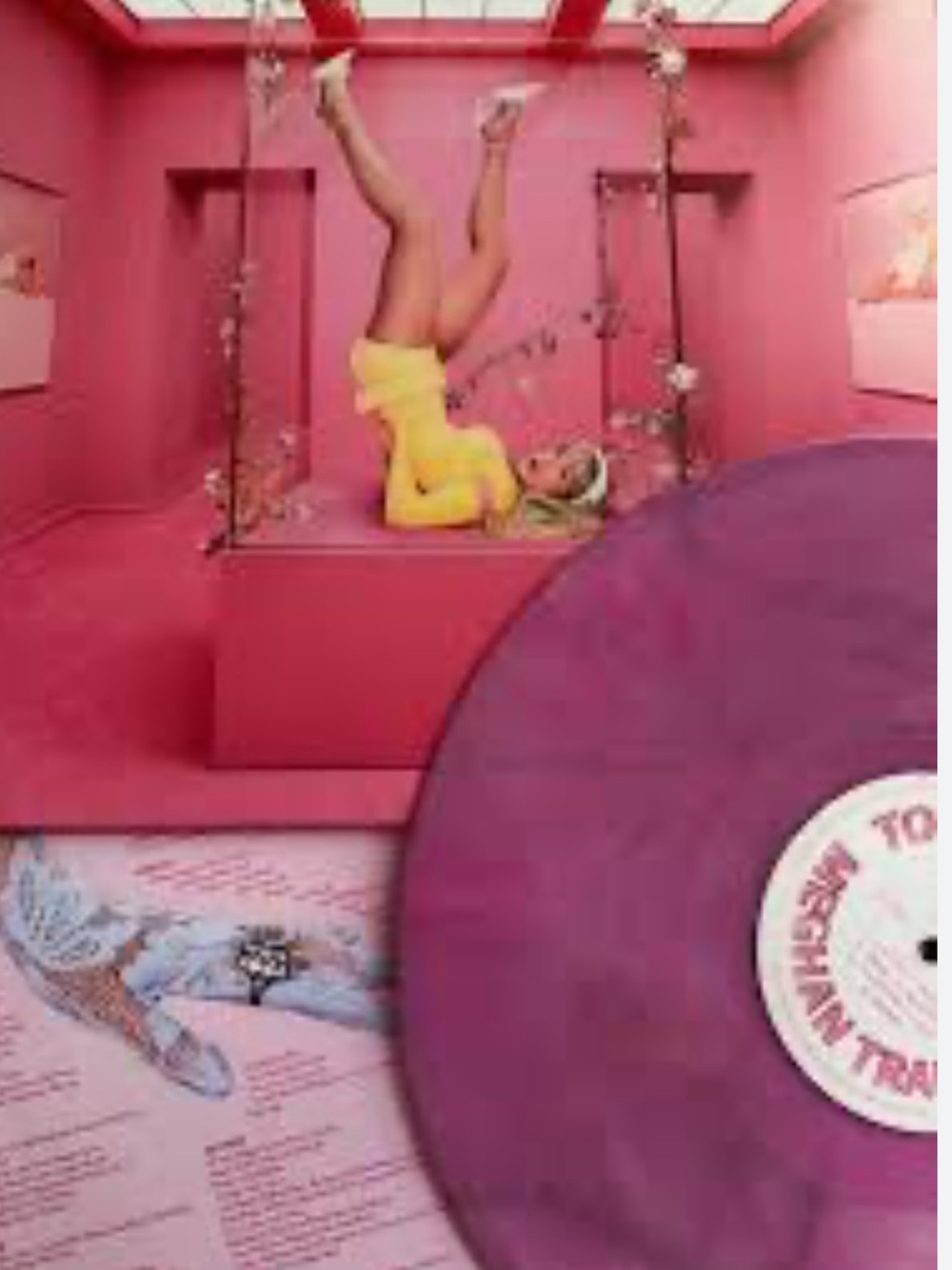 #2860**Toy With Me - Exclusive Pink Glitter Vinyl - Picture 4 of 17